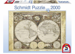 Puzzle Historische Weltkarte