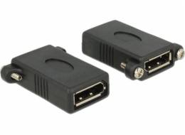 Delock AV adaptér DisplayPort - DisplayPort černý (85123)