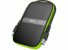 Silicon Power Armor A60 external hard drive 5000 GB Black  Green