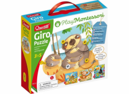 Quercetti Montessori zvířecí puzzle Giro 0611