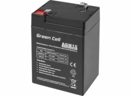 Baterie Green Cell Agm Vrla 6V / 4Ah (AGM15)