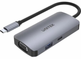 UNITEK P5 Trio USB 3.2 Gen 1 (3.1 Gen 1) Type-C Grey