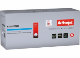 Activejet ATK-5220CN toner for Kyocera printer; Kyocera TK-5220C replacement; Supreme; 1200 pages; cyan