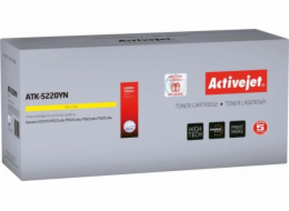 Activejet ATK-5220YN toner (replacement for Kyocera TK-5220M; Supreme; 1200 pages; yellow)