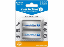 Akumulátor everActive R14/C Ni-MH 3500 mAh připraven k použití