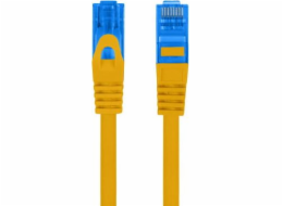 Lanberg PATCHCORD CAT.6A S/FTP LSZH CCA 5M ORANŽOVÁ VLTOČKA PROŠLA LANBERG