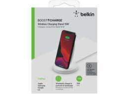 Belkin BOOST^CHARGE Chytrý telefon Bílá AC Bezdrátové nabíjení Rychlé nabíjení Vnitřní