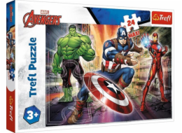 Trefl Puzzle 24 Maxi Ve světě Avengers