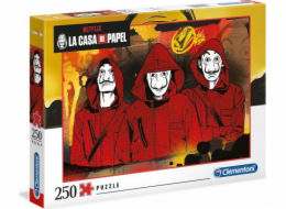 Clementoni Puzzle 250 Netflix La Casa de Papel