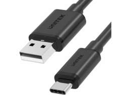 UNITEK KABEL USB USB-A — USB-C 50CM  Y-C481BK BLACK