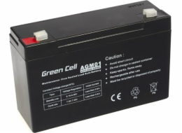 Green Cell AGM Battery 6V 12Ah - Batterie - 12.000 mAh Sealed Lead Acid (VRLA)