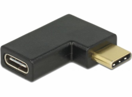 DeLOCK USB 3.2 Gen 2 adaptér, USB-C samec > USB-C samice 90°