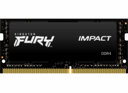 KINGSTON SODIMM DDR4 16GB 2666MT/s CL15 1Gx8 FURY Impact