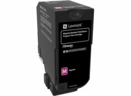 Lexmark 74C2SM0 Toner Magenta 7k