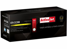 Activejet ATH-312AN toner for HP printer; HP 126A CE312A  Canon CRG-729Y replacement; Premium; 1000 pages; yellow