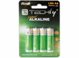 Baterie alkaliczne LR06 AA 4szt, (IBT-LR06T4B)