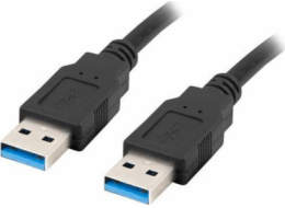 Lanberg CA-USBA-11CC-0030-BK USB 2.0 USB B, 3m, černý