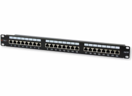 Techly Patch panel 19 1U 24x RJ-45 Cat.6 STP (022878)