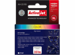 Activejet Ink Cartridge AH-351RX for HP Printer  Compatible with HP 351XL CB338EE;  Premium;  21 ml;  colour.