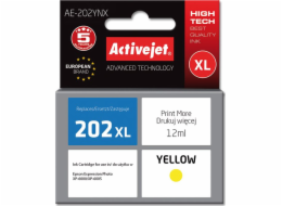 Activejet AE-202YNX ink (replacement for Epson 202XL H44010; Supreme; 12 ml; yellow)