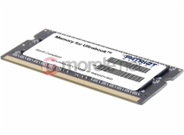 Paměť pro notebook Patriot Signature, SODIMM, DDR3L, 4 GB, 1600 MHz, CL11 (PSD34G1600L2S)