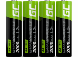 Green Cell dobíjecí AA / R6 2000mAh 4ks.