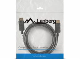 Lanberg DisplayPort kabel – DisplayPort 3m černý (CA-DPDP-10CC-0030-BK)