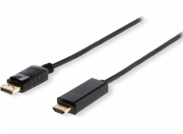 Savio CL-56 adaptér k video kabelům 1,5 m DisplayPort HDMI Typ A (standardní) Černá