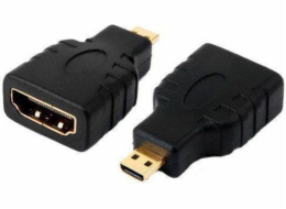 Equip AV adaptér HDMI Micro - HDMI černý (118915)