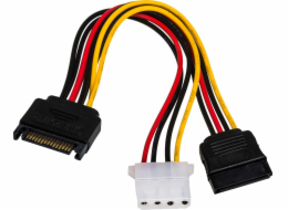 Akyga AK-CA-32 SATA cable 0.15 m Black  Red  Yellow