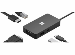 Microsoft USB-C Travel Hub, dokovací stanice