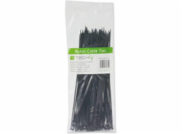 TECHLY 306370 Nylon cable ties 200 x 2.5mm 100pcs black