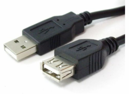 USB 2.0 Verlängerungskabel, USB-A Stecker > USB-A Buchse