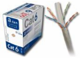 A-LAN UTP drát 4x2 cat 6 vnitřní 305m PVC - KIU6PVC305