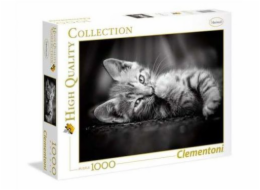 Clementoni Puzzle 1000 dílků - vysoce kvalitní kolekce. Kitty (39422)