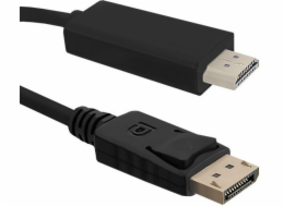 Qoltec DisplayPort v1.1 Male | HDMI Male | 4K | 2m