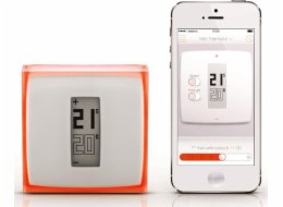 Netatmo Thermostat termostat Průsvitné, Bílá