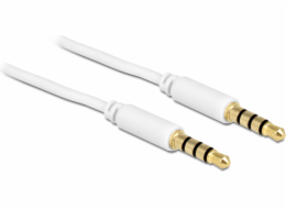 DeLOCK audio kabel jack 3,5mm 4pin > 3,5mm konektor 4pin