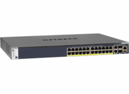 M4300-28-Port Gb POE+ stckl mgd Switch APS550W