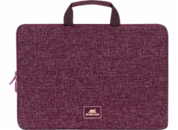 RIVACASE 7913 burgundy red Laptop sleeve 13.3  with handles