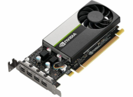 PNY NVIDIA T1000 LowProfile / 4GB GDDR6 / PCI-E / 4x mDP / 1x LP bracket v balení