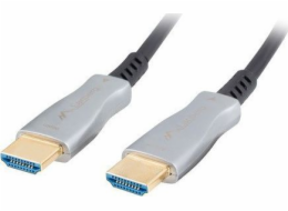 Lanberg CA-HDMI-20FB-0500-BK optický kabel HDMI M/M 50m v2.0 4K AOC