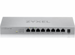 Zyxel XMG-108 Nespravované 2.5G Ethernet (100/1000/2500) Stříbrná