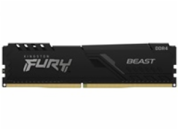 Kingston KF426C16BB/4 Kingston FURY Beast DDR4 4GB 2666MHz DIMM CL16 černá