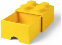 Room Copenhagen LEGO Brick Drawer 4 žlutá, úložný box