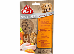 8in1 Dog Freeze Dried Freeze-dried dog treat - chicken and carrot - 50 g