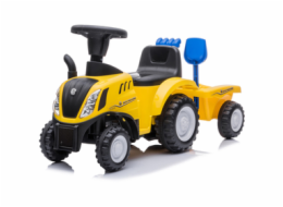 Buddy Toys BPC 5176 New Holland T7 Odrážedlo s vozíkem, žlutá