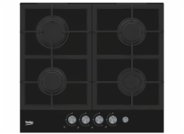 Beko HISG 64235 S hob Black Built-in Gas 4 zone(s)