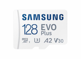 Samsung Micro SDXC karta 128GB EVO Plus + SD adaptér