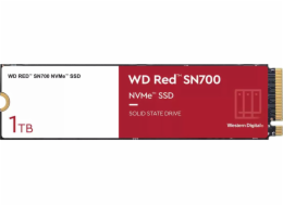 WD RED SSD NVMe 1TB PCIe SN700, Geb3 8GB/s, (R:3430/W:3000 MB/s) TBW 2000